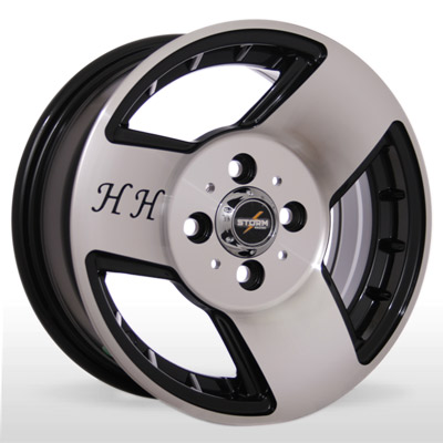 Диски W 301 BP (Black Polished) Storm